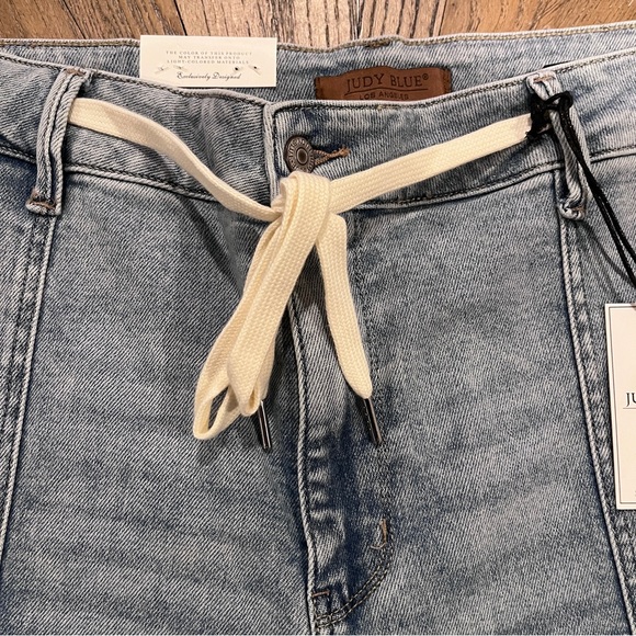 NWT Judy Blue Denim Jogger Jeans Stretch Light Wash Denim Plus Size 24 W - Picture 8 of 15